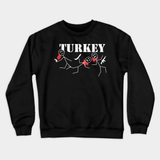 Turkey Crewneck Sweatshirt